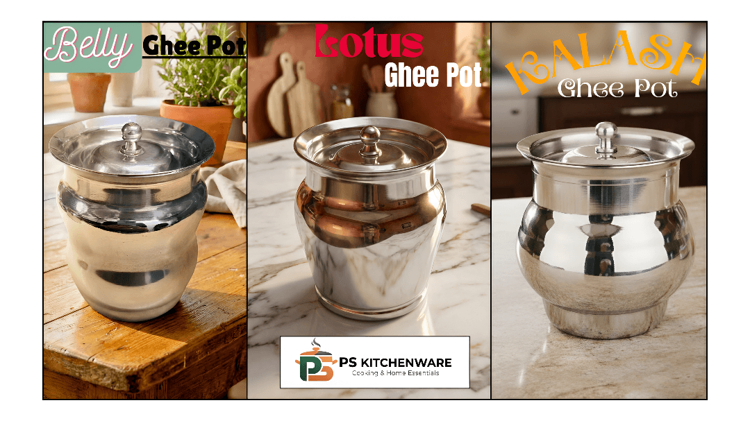 LOTUS GHEE POT 