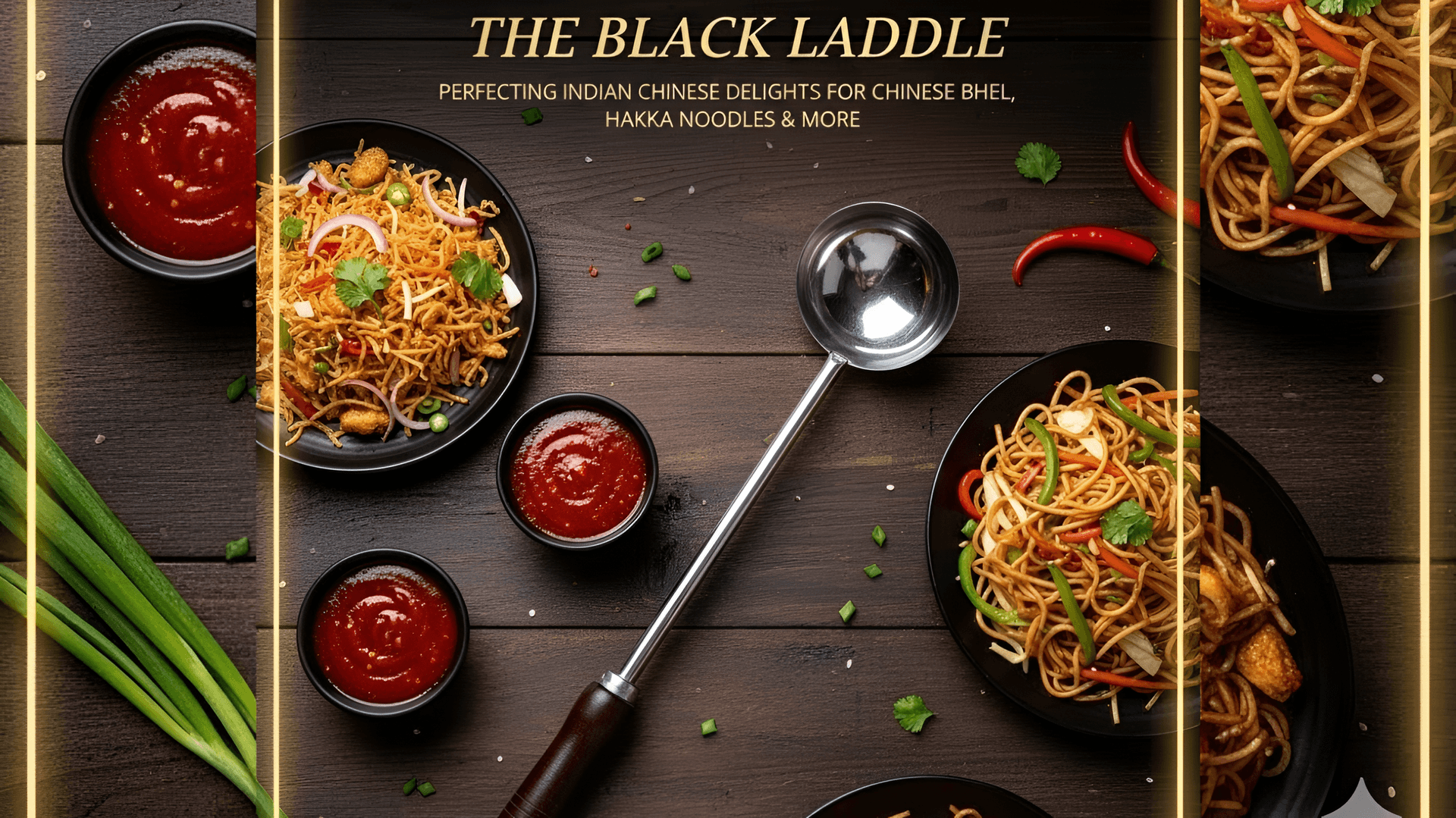 Black Chinese laddel